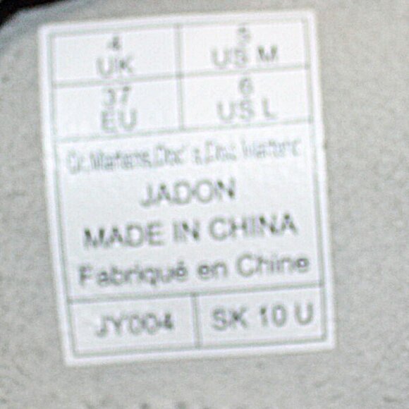 Doc Marten's White Air Wair Jadon Platforms, Size 6 - Picture 4 of 6